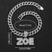 Hip Hop Men's Square Rock Sugar Letters ZOE Pendant, Niche Personality Full Diamond Hip-hop Cuban Necklace Pendant_ipsvogv.com