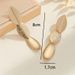 Long Geometric Tassel Gold Versatile Elegant Light Luxury Simple And Stylish 2024 New Drop Earrings_ipsvogv.com