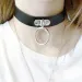 2025 New Arrivals Rock Sexy Cool Gothic Collar Steampunk Women Men Chokers Leather Goth Punk Choker Round Loop Chunky Necklace_ipsvogv.com
