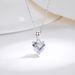 Sterling Silver Necklace For Women New Style Fashionable Special Shaped Diamond Pendant Versatile Temperament Clavicle Necklace_ipsvogv.com