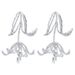 E10850 Exaggerated Light Luxury Hollow Tulip Geometric ZA Personalized Stereoscopic Style Earrings_ipsvogv.com