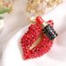 New European And American Diamond Lipstick Pendant Metal Keychain 3D Lipstick Bag Keychain Small Gift_ipsvogv.com