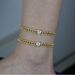 Women's Jewelry Hip Hop New Heart Shaped Cuban Chain Anklet With Diamonds And Full Diamond Ladies Chain Foot Jewelry_ipsvogv.com