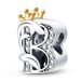 Women's Jewelry Original Letter Pendant Beads Creative Personalized DIY Jewelry Accessories Bracelet Copper Plated 925 Silver_ipsvogv.com