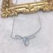 3D Inlaid Ribbon Knot Clavicle Luo Ying Same Style Bow Sweater Chain Design Sense Necklace Female Best Friend Gift_ipsvogv.com