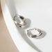 Ear Buckle Sterling Silver Horseshoe Buckle Striped Earrings Niche Minimalist Versatile Retro Elegant Jewelry Korean Women's High-end_ipsvogv.com