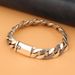 Pure S Korean Punk Bracelet Thai Dominant Men's Cuban Silver Chain Simple Fashion Couple Style_ipsvogv.com