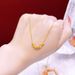 Shajin's New Good Luck Bead Necklace, Copper Headwear, Fashionable Collarbone Chain, Women's High-end Accessories_ipsvogv.com
