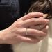 2025 New Luxury Silver Inlaid Zircon Princess Square Diamond With Minimalist And Medieval Style Finger Ring_ipsvogv.com