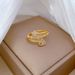 【 Real Gold 】 Love Star Full Diamond with Adjustable Opening, Simple Handmade Ring, Couple's Pair Ring_ipsvogv.com