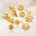 ZE0812 Commuter Stainless Steel Fashion Versatile Casual Gold Geometric Earrings for Women_ipsvogv.com