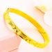 Vietnamese Gold Brass Plated Jewelry Boutique Buckle Bracelet Women's Accessories_ipsvogv.com
