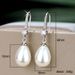 Cao Shi's New Baroque Earrings Have A Water Droplet Shaped Pearl Long Style, Elegant Women's Earrings, And Are_ipsvogv.com