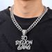 30 BILLION GANG Band Gang Logo Men And Women Cuban Necklace Jewelry_ipsvogv.com