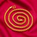 Vietnamese Shakin Chopin Chain Men's Rope Necklace Brass Gold Plated Jewelry Great Appearance_ipsvogv.com