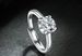 Classic Straight Arm Bull Head For Women Set With One Carat Zircon Light Luxury Simulated Mosang Diamond Open Ring_ipsvogv.com
