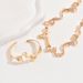 2024 new hip-hop style women's necklace set with geometric niche design bracelet versatile and high-end chain_ipsvogv.com