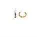 Korean version of fashionable and exquisite honeycomb women's silver needle earrings, high-end sense, niche, simple,_ipsvogv.com