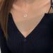 Light luxury high sense micro-inset zircon U-shaped necklace delicate temperament simple fashion niche collarbone chain everything neck chain_ipsvogv.com