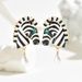 Women’s Jewelry Set Fashion Style Creative Oil Drop Earrings Personality Zebra Small Animal Design Diamond Pearl Earrings Earrings_ipsvogv.com