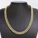 Unisex 10mm Round Chain Full Of Drill Bits Men And Women Alloy Necklace Trendy Hip Hop Rap Cuban Chain_ipsvogv.com