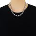 Unisex Hip Hop Necklace 8mm Round Bead Chain Personality Trend Men And Women Clavicle Chain Street Full Zircon Hip Hop Accessories_ipsvogv.com
