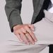 Stainless steel K gold plated love smooth ring ring genderless simple men and women proposal jewelry_ipsvogv.com