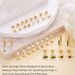 Women’s Jewelry Set Fashion Hot Sales Real Gold Brass Electroplating Fashion Star Moon Inlaid Green Zircon Earrings Earrings Set_ipsvogv.com