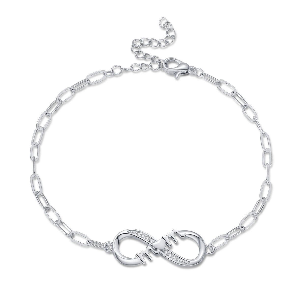 New Hot Selling Free Love MOM Bracelet Give Mom Mother's Day Paper Clip Bracelet_ipsvogv.com