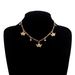 European And American Cross-border Jewelry, Simple Temperament Angel Rhinestone Pendant Necklace, Fashionable And Popular Three-to-one Chain Necklace_ipsvogv.com