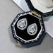 Wind new S pure silver earrings, light luxury and niche design, raindrop geometric white diamond zircon female accessory_ipsvogv.com