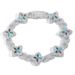 Unisex Colored Zircon Four Leaf Clover Necklace Fashionable And Cool High End 5A Zircon Men's And Women's Accessories_ipsvogv.com