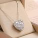 New Love Heart Necklaces Super Shiny Zircon Pendant Women Fashion Wedding Bridal Jewelry Gift Exquisite Female Choker Necklace_ipsvogv.com
