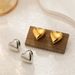 Women’s Jewelry Set Fashion Jewelry Stainless Steel Gold Polished Love Earrings Fashionable Temperament Heart Shaped Earrings_ipsvogv.com