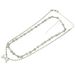 Is style creative full diamod boe splicig clavicle ecklace tredy me ad wome's simple bead double layer set_ipsvogv.com