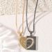 Couple Love Heart Pendant Necklaces for Women Men Hip Hop Punk Necklace Couple Jewelry Gift Metal Chain_ipsvogv.com