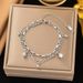 Fashionable, Minimalist, And High-end Double-layer Octagonal Wealth Transfer Bead Titanium Steel Bracelet_ipsvogv.com