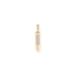Hip Hop Full Diamond Bullet Alloy Pendant Personality Fried Dough Twists Chain Men's Necklace Rap Design Jewelry_ipsvogv.com