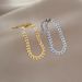 【 Full body titanium steel 】 Dongdaemun extremely simple style, leaf personality chain bracelet, female internet_ipsvogv.com
