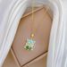 Monet 【 】 Garden Light Luxury Charm Gorgeous Full Diamond Necklace Women's Versatile Clavicle Titanium Steel Chain 【 】_ipsvogv.com