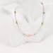 Freshwater Pearl Powder Crystal Round Beads 3 cm Pink Crystal Zircon Necklace Female Adjustable_ipsvogv.com