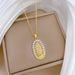 【 Titanium Steel 】 Ethereal Figure Full Diamonds, Exuding Light Luxury Temperament And A Magnificent Diamond Necklace_ipsvogv.com