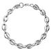 Hip Hop Men's Stainless Steel Pig Nose Simple Metal Ins Coffee Bean Bracelet Jewelry_ipsvogv.com