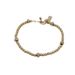 New Fashion Copper Plated True Inlaid With Water Diamond Transport Beads, Small Gold Bead Charm Bracelet_ipsvogv.com