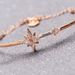 Eight Pointed Star Snowflake Bracelets For Women Elements Crystal Star Bracelets For Women_ipsvogv.com