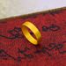 Authentic Ancient Fashu Circle Sand For Men And Women, Gold Plated Inheritance Couple Ring, Wedding Ring Pair_ipsvogv.com