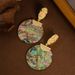 Exquisite Fashionable Small Fragrance Natural Abalone Shell Alloy For Women, Light Luxury, Simple And High-end Silver_ipsvogv.com