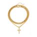 Men’s Jewelry Set Fashion Hit Hip Hop Pendant Men's Personality Street Style Alloy Diamond Cuban Chain_ipsvogv.com