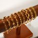 Women's Jewelry K Gold Plated Stainless Steel Bracelet INS Style Fashion Round Bead Chain Handmade Chain Jewelry_ipsvogv.com
