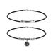 Double Layered Metal Curved With Ethnic Style Relief Pendant, Beaded Heart-shaped Collarbone Necklace_ipsvogv.com